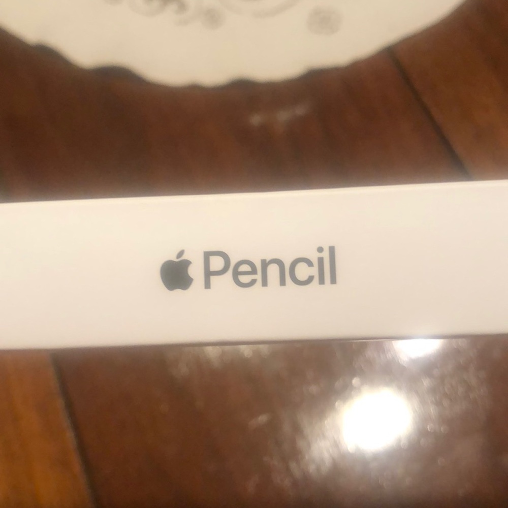 Apple drawing pencil